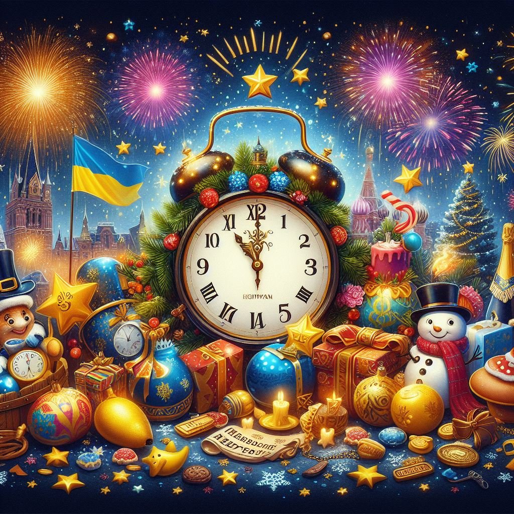 Поздравление с Новым Годом 2024 от Ortop.ua
