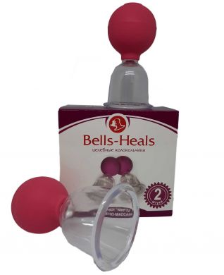Вакуумно-массажная банка Bells-Healls (2 шт.)
