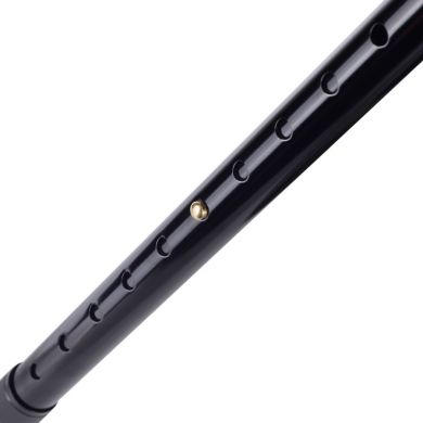 Алюминиевая телескопическая трость с дугообразной ручкой Nova B1080