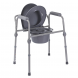 Купити Металевий стілець туалет зі знімними ніжками з доставкою додому в інтернет-магазині ортопедичних товарів і медтехніки Ортоп
