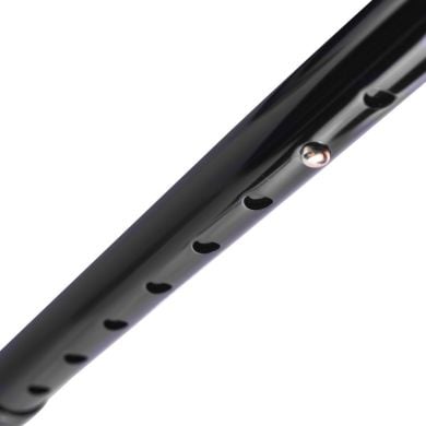 Телескопическая трость «Nova», з Т-образной ручкой (цвет черный, высота 76-99см, максимальная нагрузка 120кг)