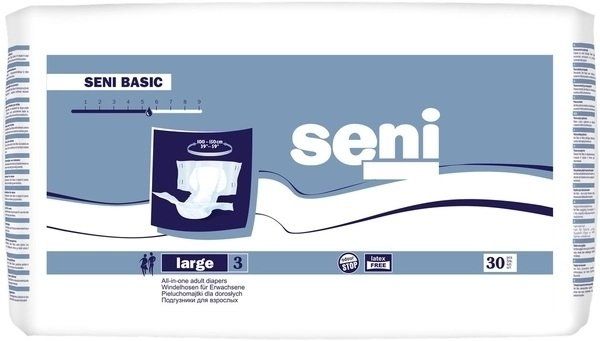Памперси для дорослих Seni Basic large (30 шт)