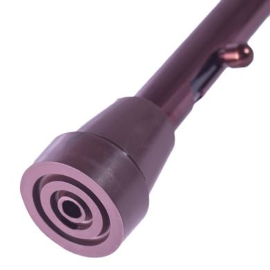 Телескопическая трость «Nova» с Т-образной ручкой и ремнем (цвет бронза, высота 76-99см, максимальная нагрузка 120кг)