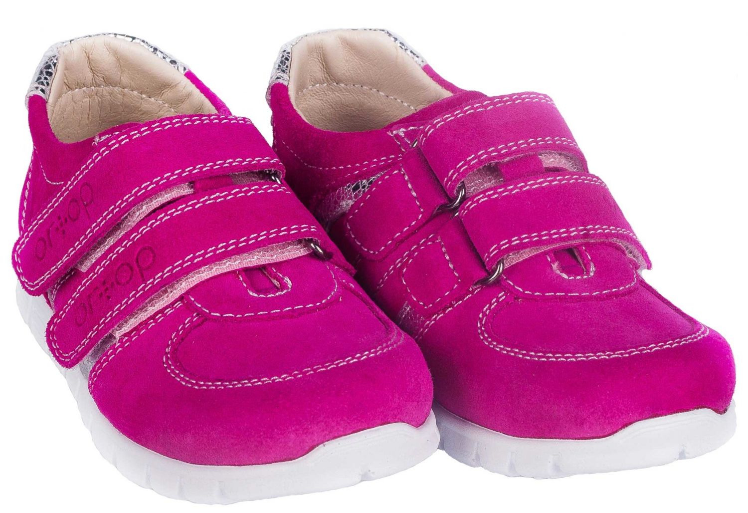 Ортопедичні кросівки для дівчинки, на липучках 101-Pink