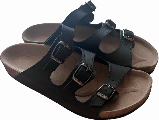 Ортопедичні шльопанці чоловічі шкіряні FootCare, FA-302 фото № 1 (Райлів) Ортопедичні шльопанці чоловічі шкіряні FootCare, FA-302 (Райлів)