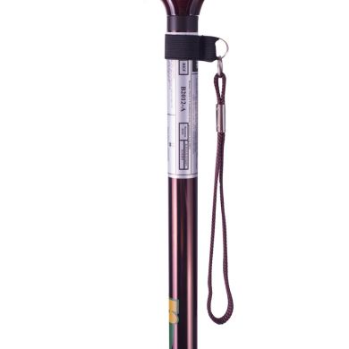 Телескопическая трость «Nova» с Т-образной ручкой и ремнем (цвет бронза, высота 69-92см, максимальная нагрузка 120кг)