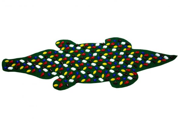 Массажный коврик "Крокодил" 150*50 см