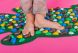 Купити Масажний килимок "Крокодил" 150 * 50 см з доставкою додому в інтернет-магазині ортопедичних товарів і медтехніки Ортоп