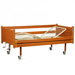 Ліжко для лежачих хворих, дерев'яне функціональне трисекційне