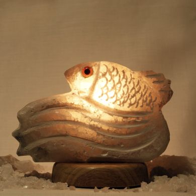Соляна лампа Рибка 2 - 2,3 кг