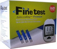 Тест полоски для глюкометра Finetest Auto-coding Premium 100 штук