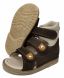 Купити Ортопедичні сандалі для хлопчиків, з супінатором Ortop 005-2 Brown (шкіра) з доставкою додому в інтернет-магазині ортопедичних товарів і медтехніки Ортоп