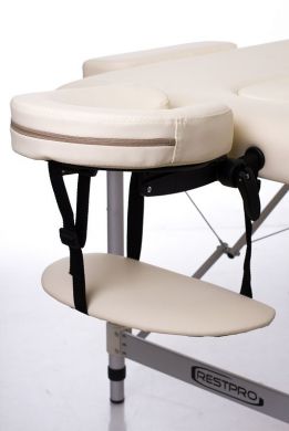 RESTPRO ALU 2 (L) Переносной массажный стол (Кушетка), цвет беж