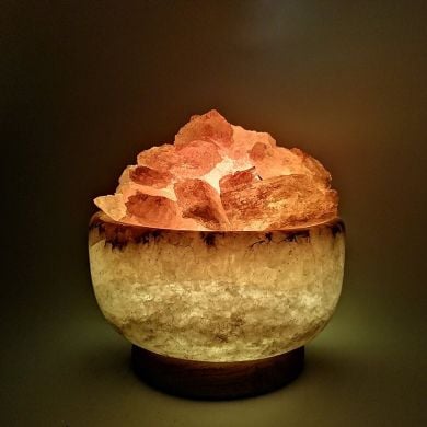 Соляна лампа Вогняна Чаша 5,5 - 6 кг