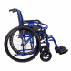 Купити Інвалідна коляска OSD Millenium III OSD-STB3 синя із санітарним оснащенням, ширина сидіння 45 см з доставкою додому в інтернет-магазині ортопедичних товарів і медтехніки Ортоп