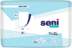 Пелюшки для дорослих поглинаючі Seni Soft (90х60 см, 30 шт)