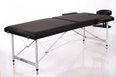 RESTPRO ALU 2 (L) Переносний масажний стіл (Кушетка), колір чорний