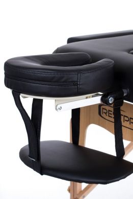 RESTPRO VIP 2 Складной массажный стол (Кушетка), цвет черный