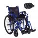 Купить Инвалидная коляска OSD Millenium III OSD-STB3 синяя с санитарным оснащением, ширина сиденья 50 см с доставкой на дом в интернет-магазине ортопедических товаров и медтехники Ортоп