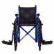 Купити Інвалідна коляска OSD Millenium III OSD-STB3 синя із санітарним оснащенням, ширина сидіння 50 см з доставкою додому в інтернет-магазині ортопедичних товарів і медтехніки Ортоп