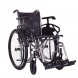 Купити Інвалідна коляска «OSD Millenium III хром із санітарним оснащенням, ширина сидіння 45 см з доставкою додому в інтернет-магазині ортопедичних товарів і медтехніки Ортоп