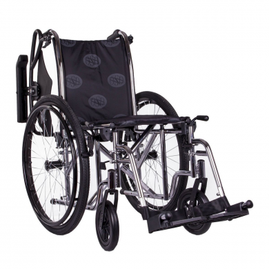 Инвалидная коляска OSD Millenium III хром с санитарным оснащением, ширина сиденья 45 см