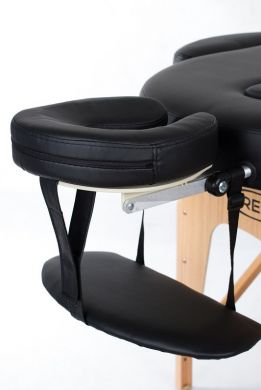 RESTPRO VIP OVAL 2 Переносной массажный стол (Кушетка), цвет черный
