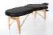 Купити RESTPRO VIP OVAL 2 Переносний масажний стіл (Кушетка), колір чорний з доставкою додому в інтернет-магазині ортопедичних товарів і медтехніки Ортоп