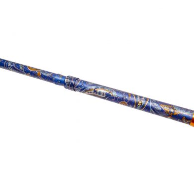 Складана тростина Garcia 311, блакитний "пейслі" (Бровари)