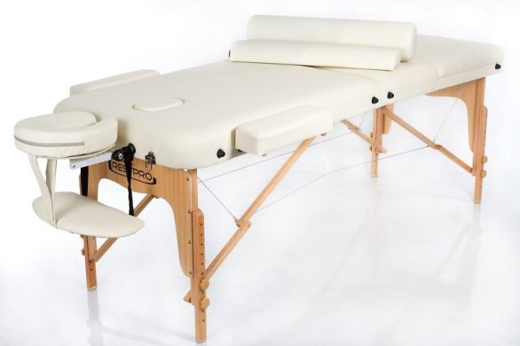 RESTPRO VIP 3 Переносний масажний стіл (Кушетка), колір бежевий