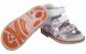 Купить Ортопедические сандалии для девочки, с супинатором Ortop 004-2 WhiteMix (кожа) с доставкой на дом в интернет-магазине ортопедических товаров и медтехники Ортоп