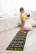 Купити Масажний килимок "Ортопед" 200 * 40 см з фігурами з доставкою додому в інтернет-магазині ортопедичних товарів і медтехніки Ортоп