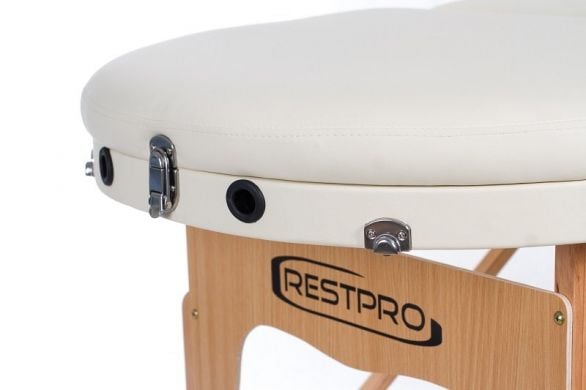 RESTPRO VIP OVAL 3 Переносной массажный стол (Кушетка), цвет беж