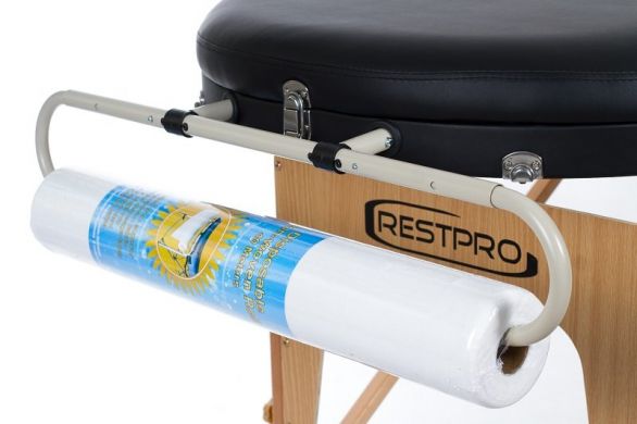 RESTPRO VIP OVAL 3 Переносний масажний стіл (Кушетка), колір чорний