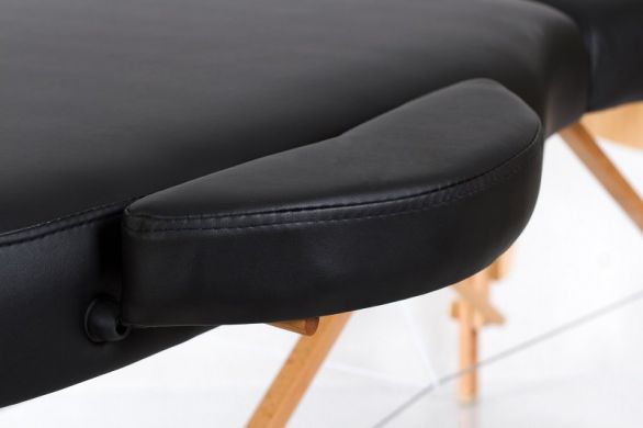 RESTPRO VIP OVAL 3 Переносний масажний стіл (Кушетка), колір чорний