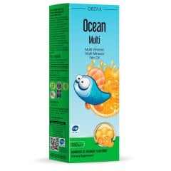 Вітамінний комплекс для дітей з мультимінералами та Omega 3 Orzax Ocean Multi Syrup, 150 мл