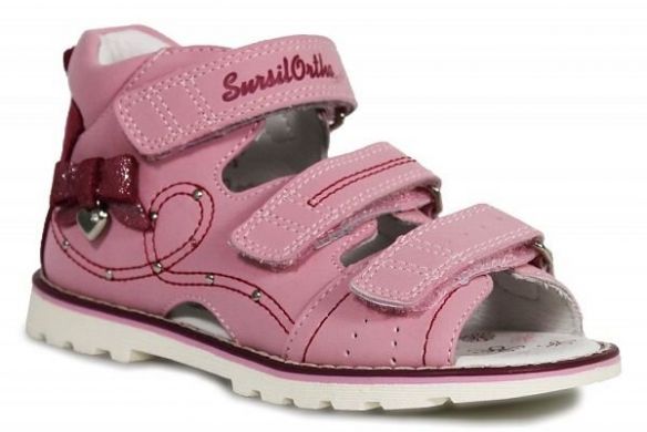Ортопедичні сандалі для дівчинки, для хдівчинки Sursil-Ortho 55-405