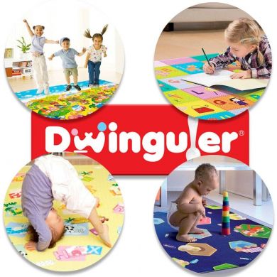 Развивающий коврик Dwinguler Dino Adventure (1900х1300)