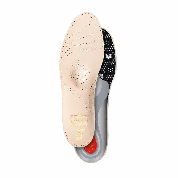 Устілки від клишоногості ортопедичні каркасні з супінаторамидля закритого взуття VIVA HIGH
