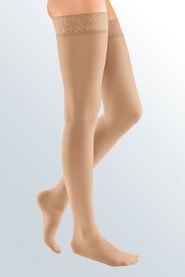 Компрессионные чулки с широкой кружевной резинкой mediven ELEGANCE (AG - 62 - 71 см) - II класс, закрытый носок