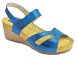 Купити Ортопедичні сандалі жіночі, Leon 1056, колір синій з доставкою додому в інтернет-магазині ортопедичних товарів і медтехніки Ортоп
