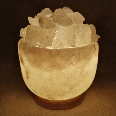 Соляна лампа Вогняна Чаша-2 7 - 7,5 кг