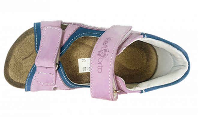 Ортопедичні сандалі для дівчинки, 4Rest Orto 07-014
