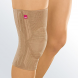 Купити Бандаж на коліно з силіконовим пателлярним кільцем GENUMEDI III - бежевий з доставкою додому в інтернет-магазині ортопедичних товарів і медтехніки Ортоп