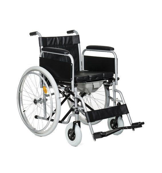 Инвалидная коляска низкоактивная с гигиеническим отверстием VCWK4T