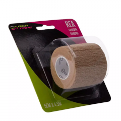 Когезивный бинт REA TAPE Cohesive bandage, бежевый