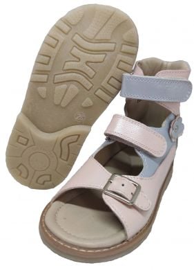 Ортопедические сандалии для девочки, с супинатором Ortop 020 Pls