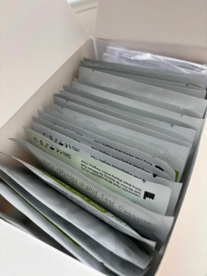 Тест для виявлення антигену Гепатиту А (HAV Ag) HAV-W31-AG Lysun (25 шт) (Райлів)