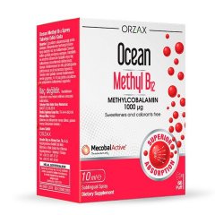 Вітамін Б12 метилкобаламін у формі спрею Orzax Ocean Methyl B12 1000 мкг, 10 мл