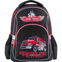 Шкільний ортопедичний рюкзак Firetruck K18-513S